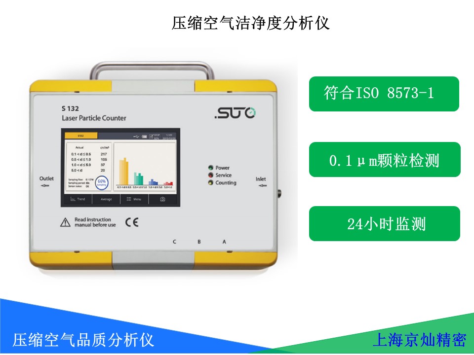 SUTO S132压缩空气激光颗粒计数器 0.1颗粒领域
